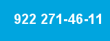 922 271-46-11